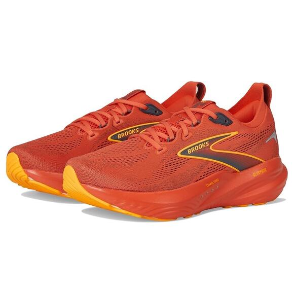 USED Brooks Men’s Glycerin 22 Neutral Running Shoe Burnt Sienna/Ebony/Orange-13